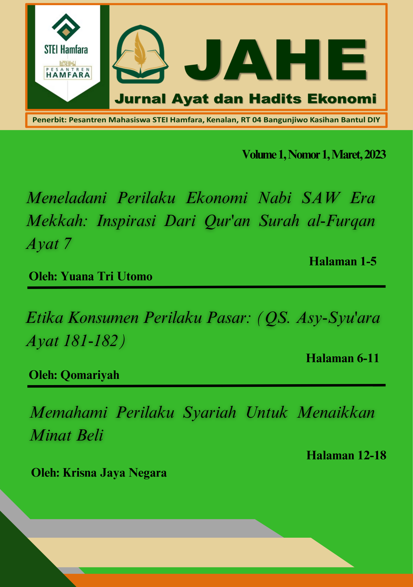Edisi perdana dengan semangat membara